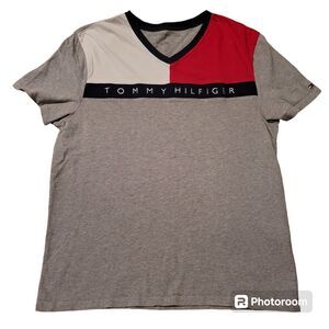 Men's Size Medium Tommy Hilfiger V-neck T-Shirt